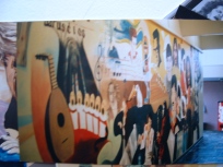 Music wall 2 mural